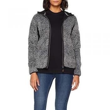 Cmp Fix Hood Jacket Nero / B.Gesso 38m3566 Female