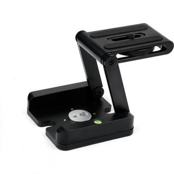 Support Z‑Flex Inclinable – Plateforme DSLR en Aluminium, Niveau Intégré