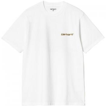 Carhartt WIP Kurzarm Noodle Soup T-Shirt Weiß