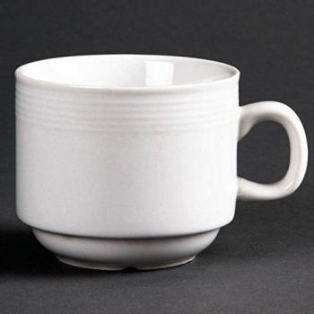 Olympia U084 White Tea Cup (Pack of 12)