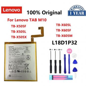 100% Original L18D1P32 4850mAh Battery for Lenovo Tab M10 TB-X505X