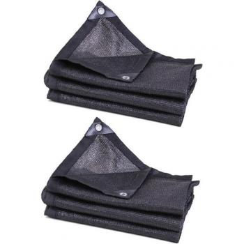 Parasol en tissu anti-UV 2 pièces 2x6m et 3x4m