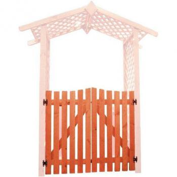 Promadino Zaundoppeltür für Gartenbögen, BxH: 105x100