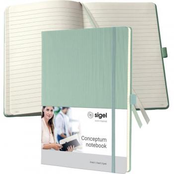 Journal de notes A4 couverture rigide verte