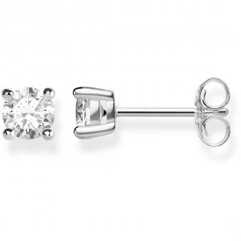 Pendientes Thomas Sabo Glam & Soul con piedra blanca