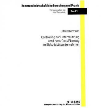 Controlling zur Unterstützung von Least-Cost Planning im Elektrizitätsunternehmen