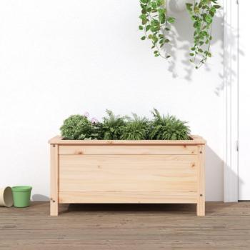 Jardinière extérieure 82,5x40x39 cm en pin