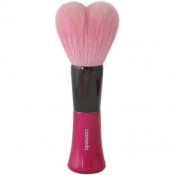 Rosa Gesichtspinsel Takumi Cosmedo Kumano Herzform Stand