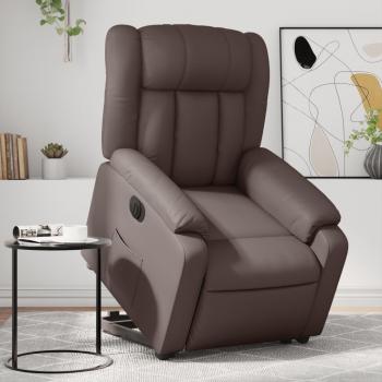 VidaXL Sessel Irodiia – Braun Kunstleder