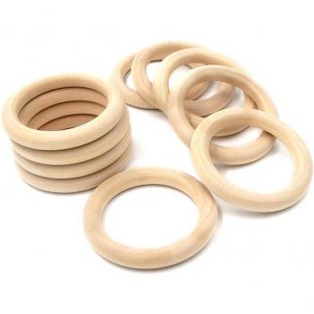 Boucles de dentition en chêne, accessoire nourrisson DIY