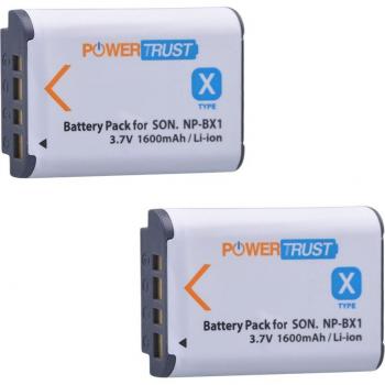 Kit de 5 Batteries NP-BX1 1600mAh et Chargeur USB LED