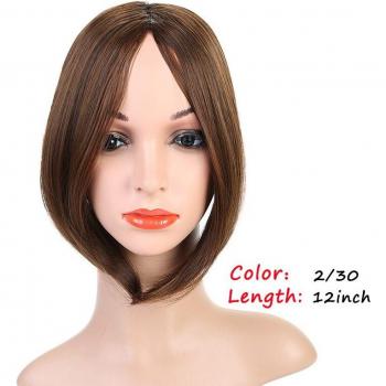 DIANQI Middle Part Clip-in Fringe Extensions