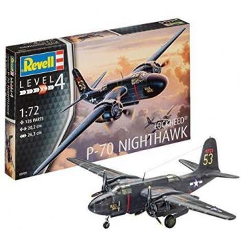 Nighthawk P-70 1:72 Modellbausatz – Revell, Originalgetreu & Detailreich