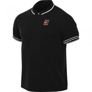 T-shirt polo Nike Heritage Noir