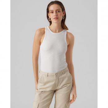 Vero Moda Women's Ribbed Crop Top