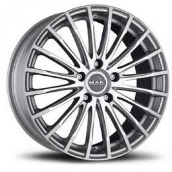 MAK STARLIGHT 9,5x19 5x112 ET28 Argento Placcato