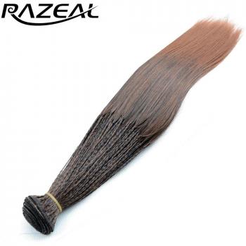 Razeal cheveux bouclés 14 ombre en fibre haute température
