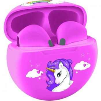 Auriculares Bluetooth Inalámbricos Unicornio Lexibook