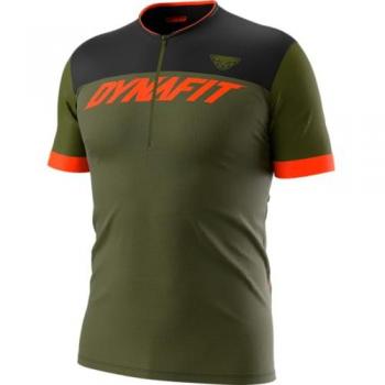 Dynafit Ride Light Half Zip Kurzarmtrikot Herren dunkelgrün