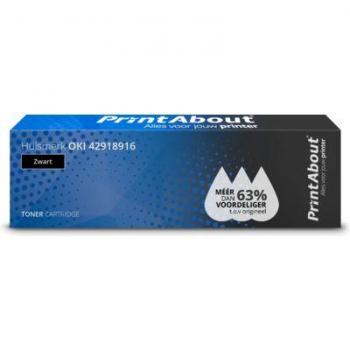 Toner noir compatible OKI 42918916