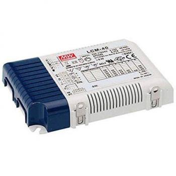 Fuente de alimentación LED MEAN WELL LCM-40, ajustable