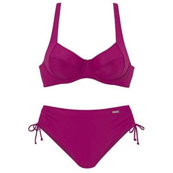 LASCANA Pinker Bügel-Bikini, Damen, Größe 40, Cup B, unifarben