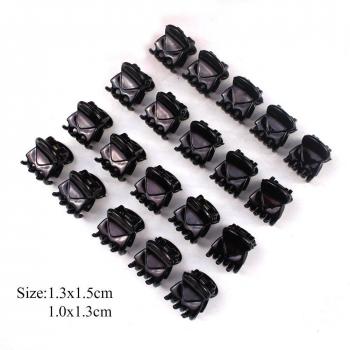 Pack de 12 pinzas de pelo mini para mujeres