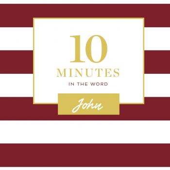 10 Minutes in the Word John by Zondervan