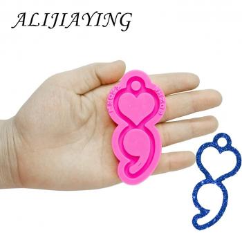 Kit DIY Llavero Resina Semi Colon