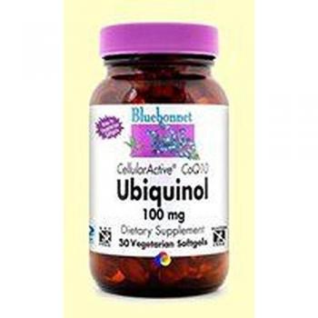 Ubiquinol Coenzima Q10 Activación Celular 30 cáps. 100 mg – Bluebonnet