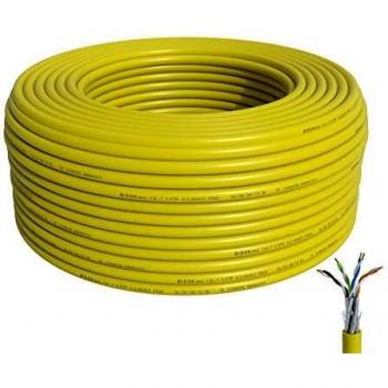 BIGtec CAT7 Verlegekabel 20m LAN Ethernet Gigabit Netzwerkkabel PIMF Kupfer
