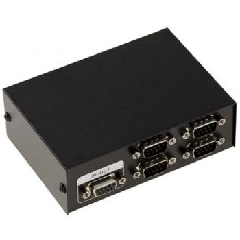 Switch série RS232 4 ports réversible