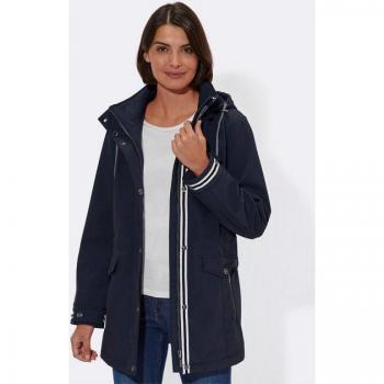 Damen Softshelljacke in Marine, Größe 22