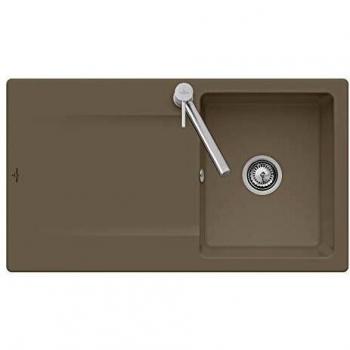 Villeroy & Boch Siluet 50-3335 01 TR Timber Keramikspüle mit Handbetätigung