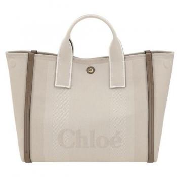 Chloe Small Carry One‑Size Beige Tote
