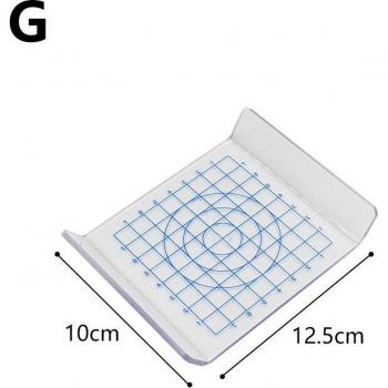 Plaque de rouleau d'argile transparente pour bricolage
