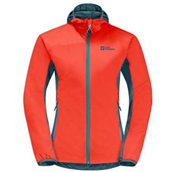 JACK WOLFSKIN ALPSPITZE W Hoody in Grenadine