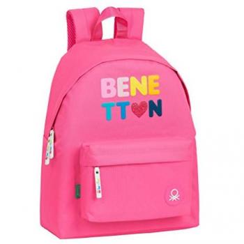 Mochila Safta Benetton Heart 330x150x420 mm