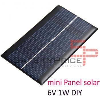 Célula Solar 6V 1W para Arduino y Bricolaje