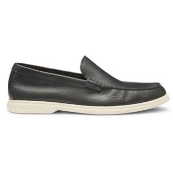 Dunkelblaue Sienne Mokassins von BOSS – 41