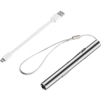 ClipLight Stylus – LED USB Rechargeable avec mini support d'allaitement