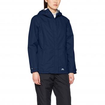 XS Navy – Trespass Damen‑Jacke mit Wasserschutz und Kapuze, blau
