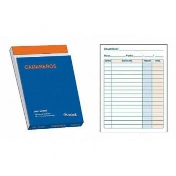 DOHE 50088D Servitörsbok 1/8 100 Blad