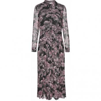 Tory Burch Pink Midi Dress with Floral Design