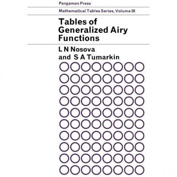 Vitalsource Technologies, Inc. Tables Of Generalized Airy Functions For The Asymptotic Solution Of The