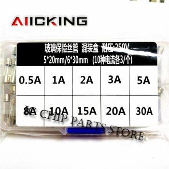 Mixed Glass Tube Fuse Kit