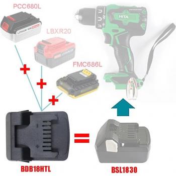 Convertidor BDB18HTL Black Decker – Cable Portero y Batería