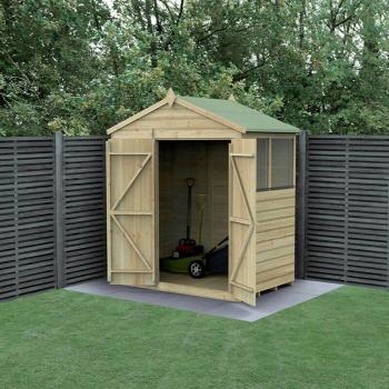 25-Year Guaranteed 6' x 4' Wooden Shed by Forest