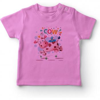 Camiseta Rosa de la Niña Pájaro
