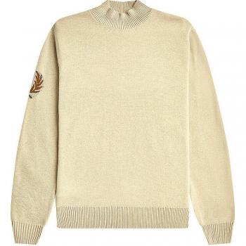 Fred Perry Herren Pullover in Cremefarbe L